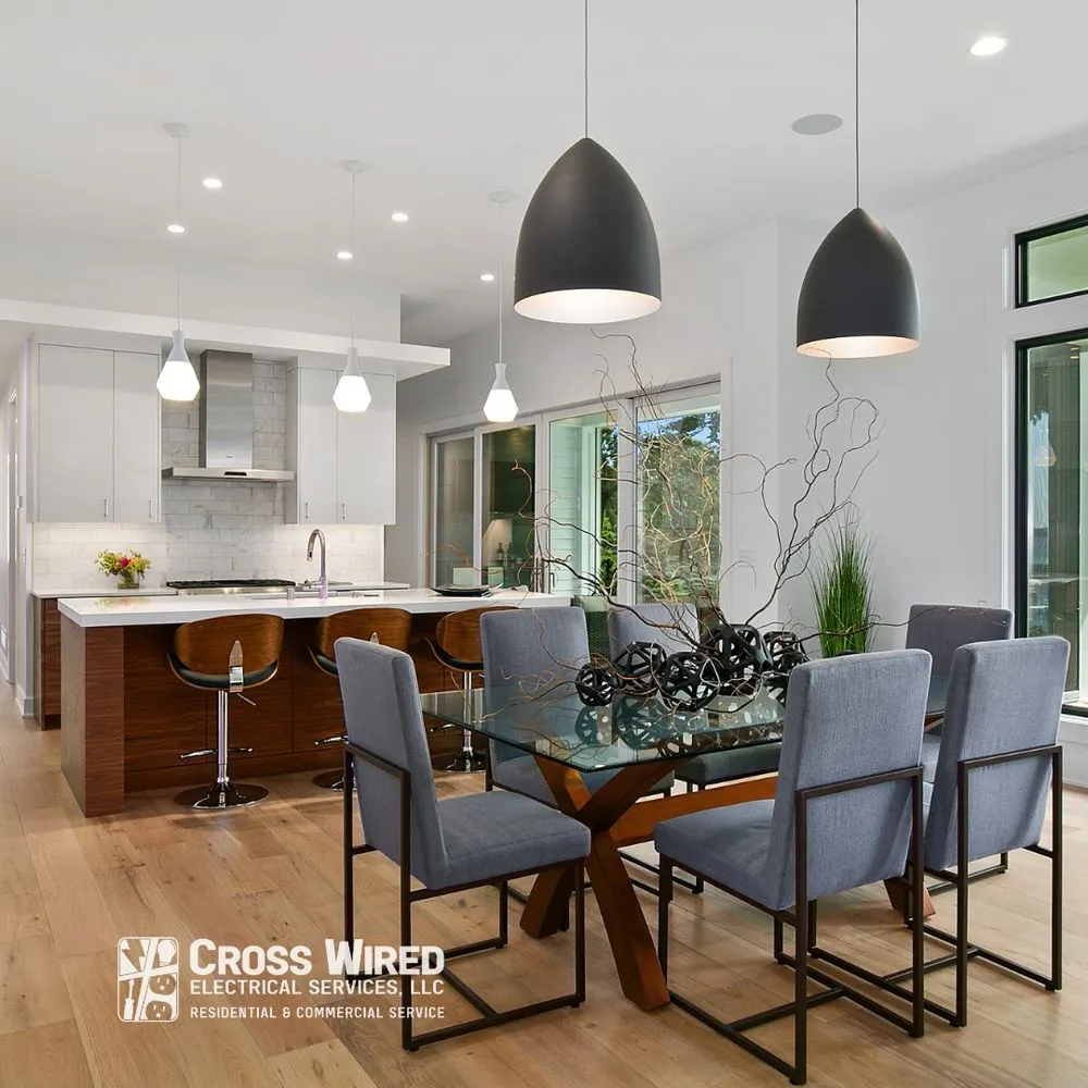 Slide of Cross Wired Electrical Services