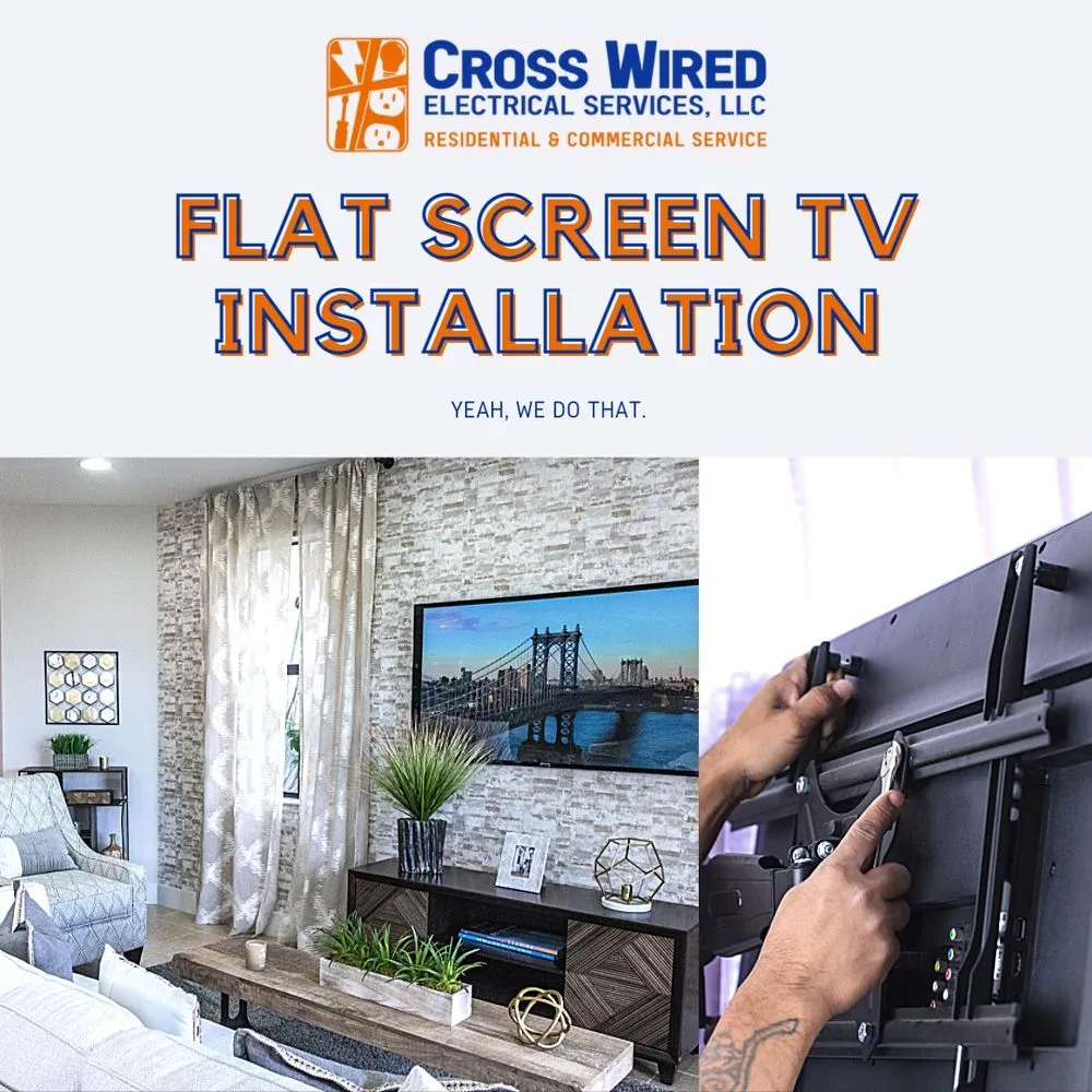 Slide of Cross Wired Electrical Services