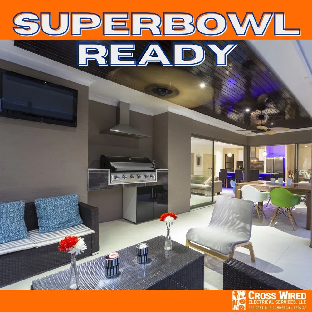 Slide of Cross Wired Electrical Services