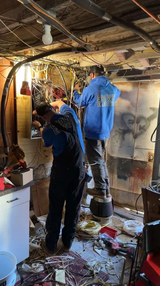 Slide of Crowe Electric