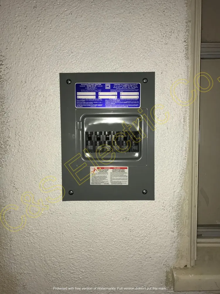 Slide of C&S Electric Company