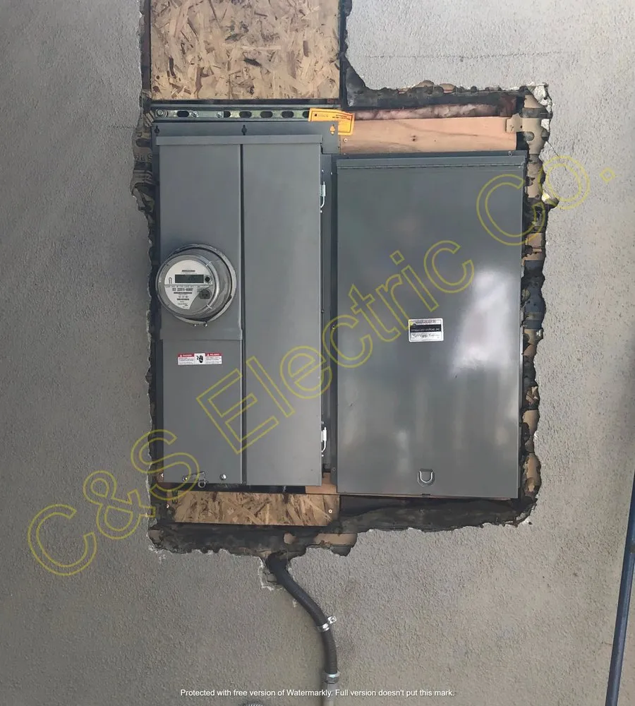 Slide of C&S Electric Company