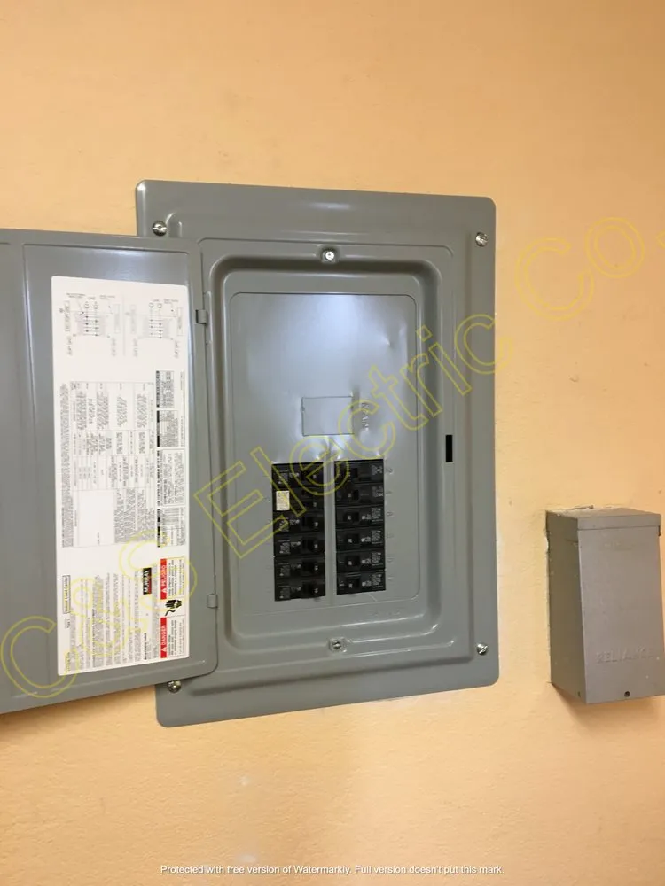 Slide of C&S Electric Company