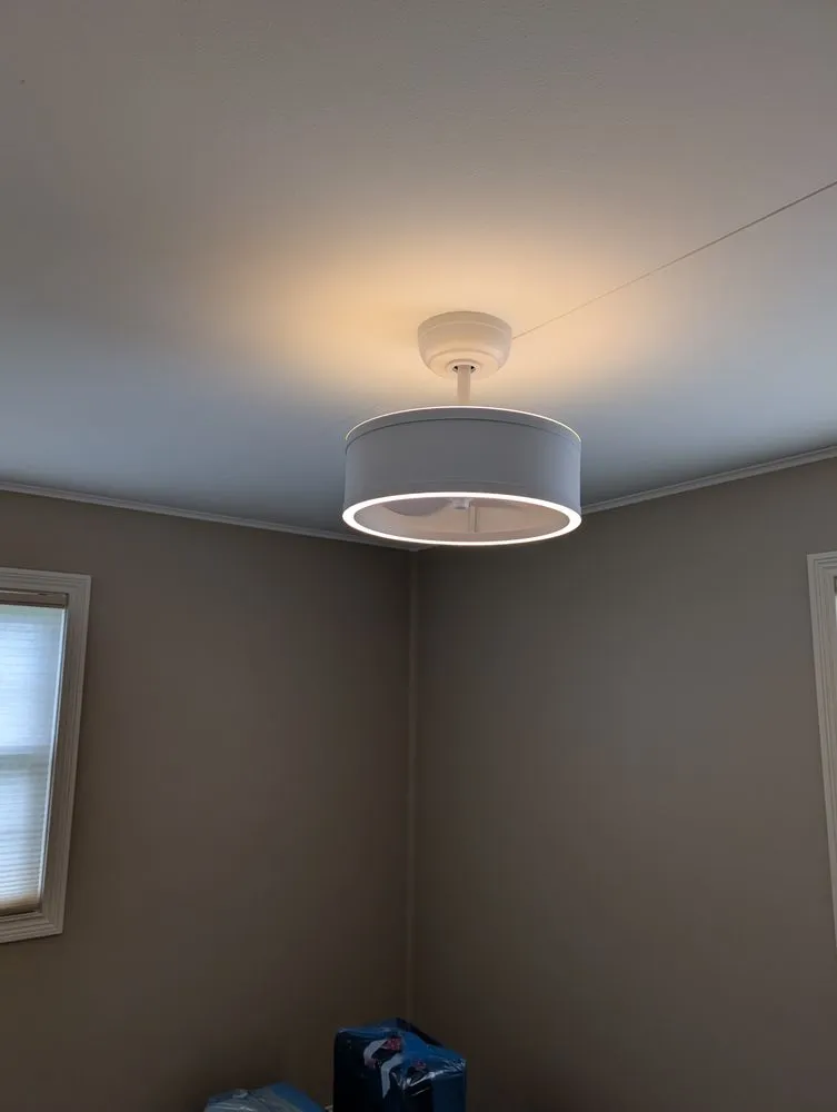 Professional electrician providing panel upgrade in ,