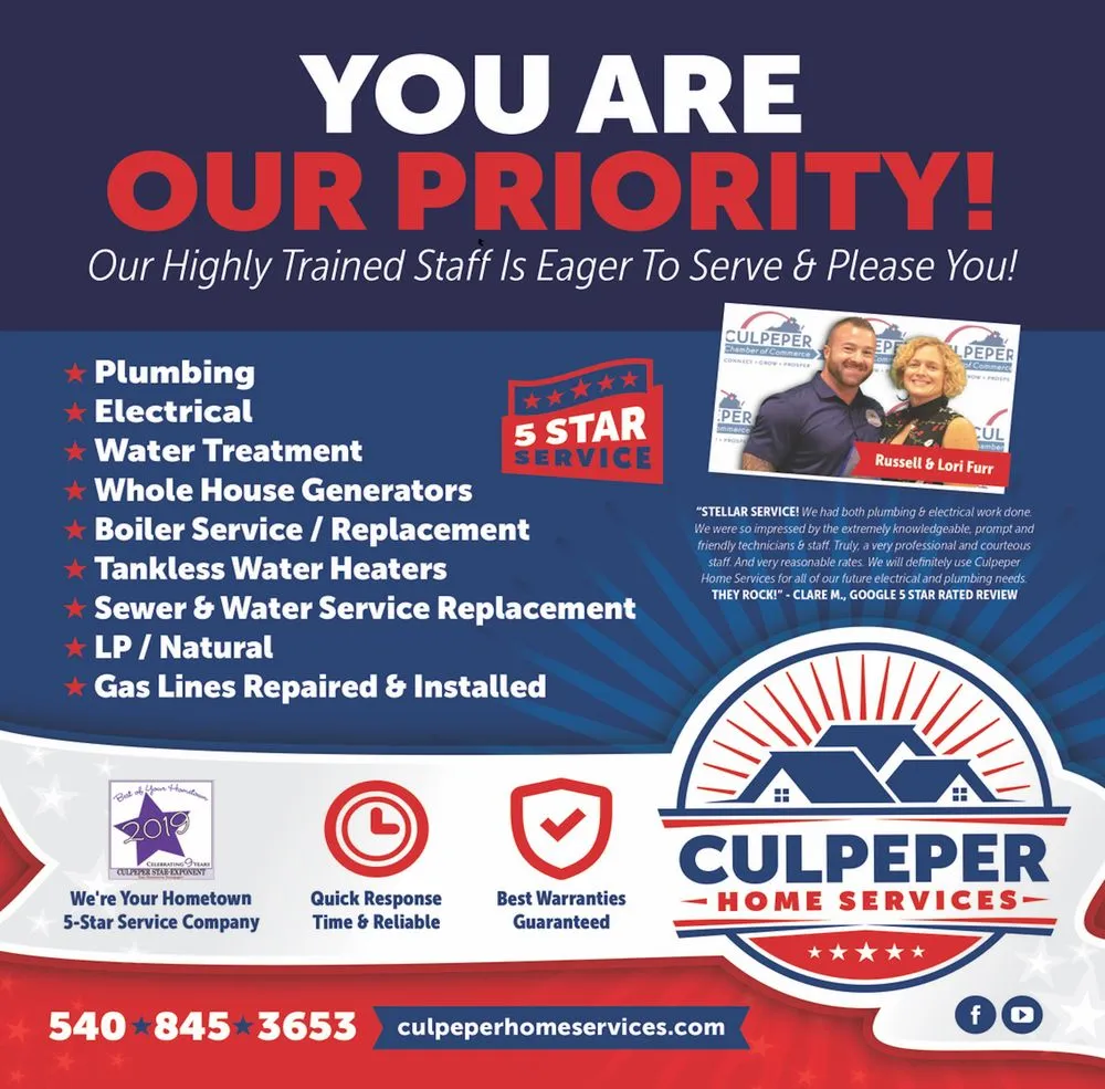 Slide of Culpeper Home Services