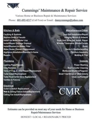 Cummings Maintenance & Repair Logo