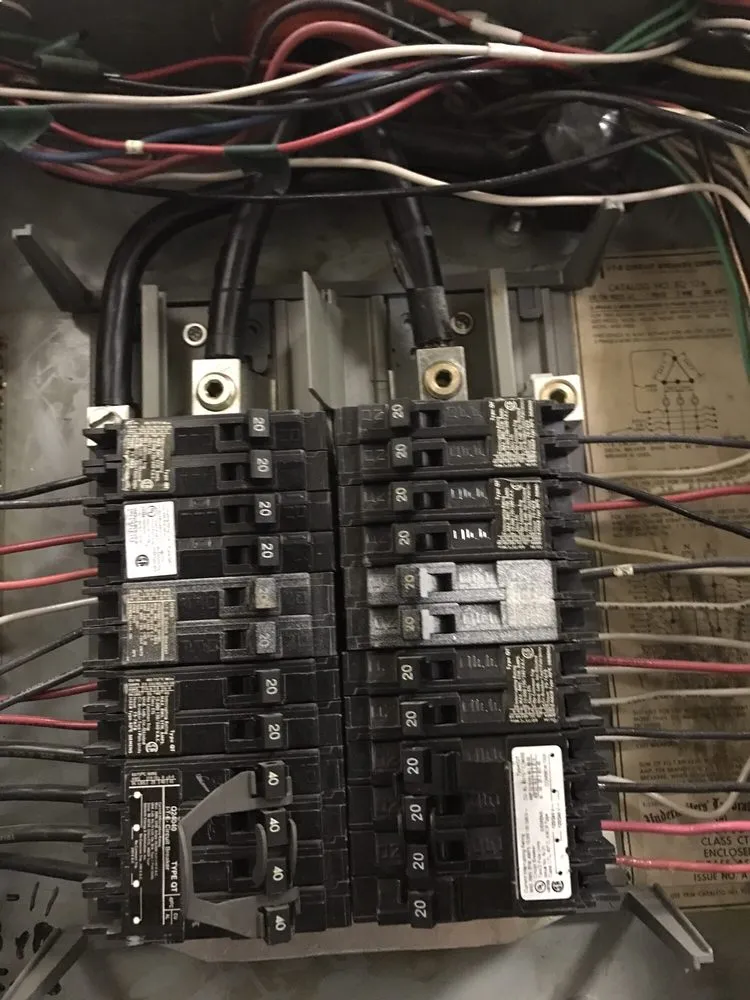 Slide of Current Electric Service