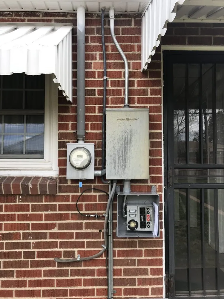 Slide of Current Electric Service