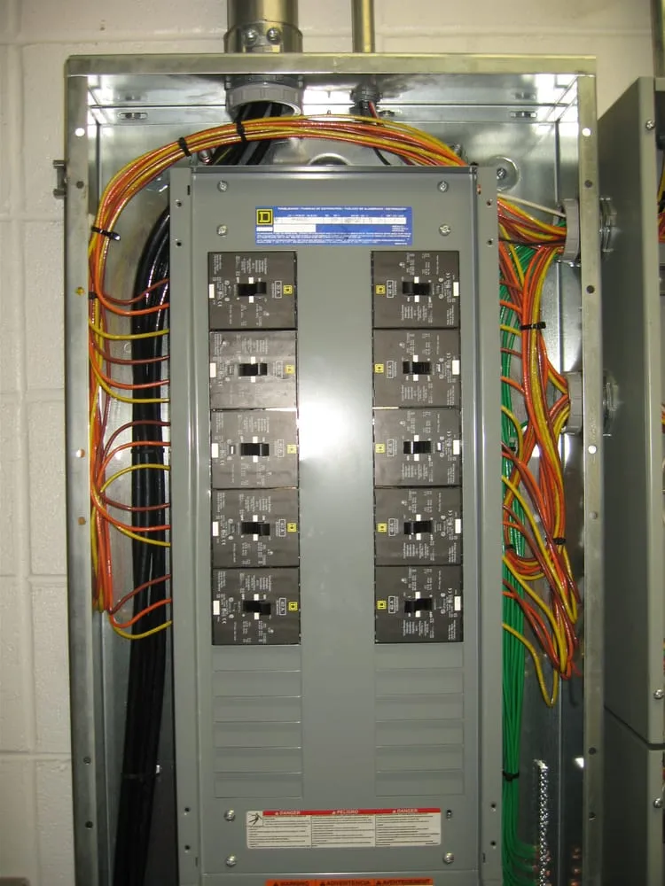 Slide of Current Electrical Mechanical