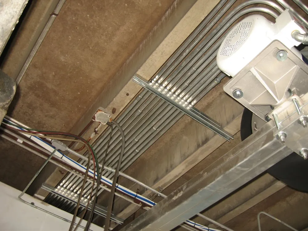 Slide of Current Electrical Mechanical