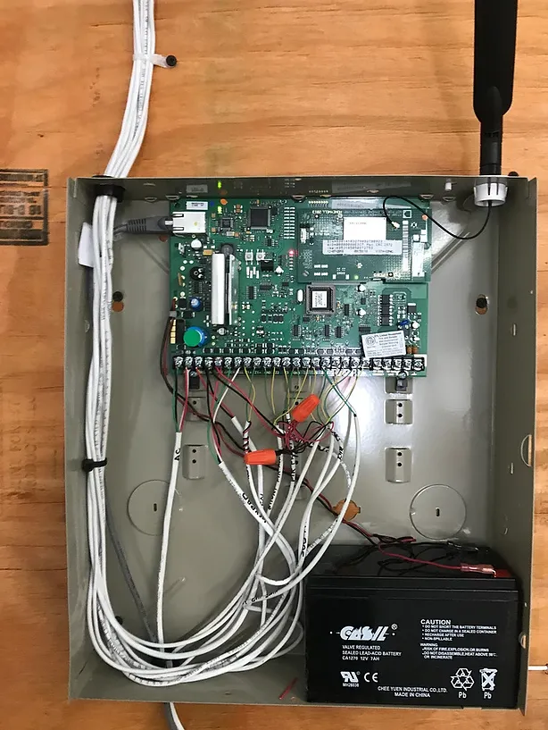 Slide of Current Security and Electric