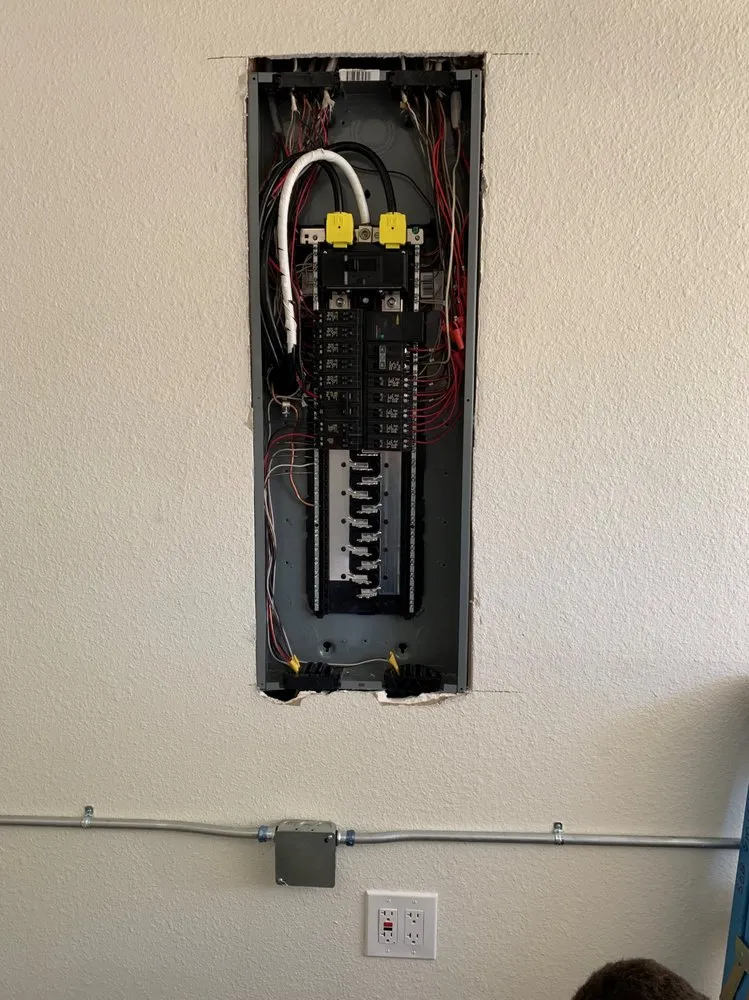 Slide of Current Security and Electric