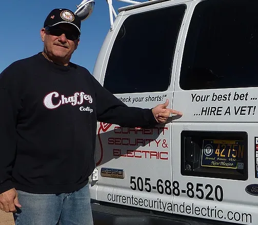 Slide of Current Security and Electric