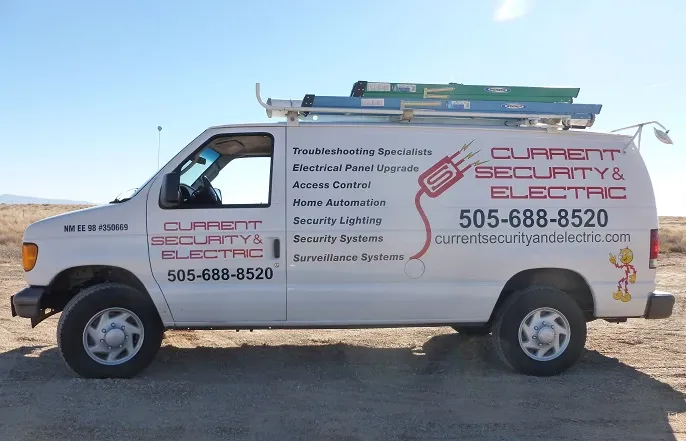 Slide of Current Security and Electric