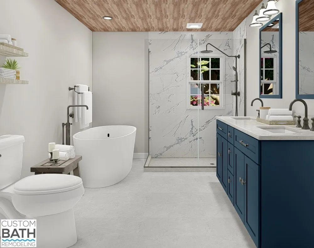 Slide of Custom Bath and Kitchen Remodeling