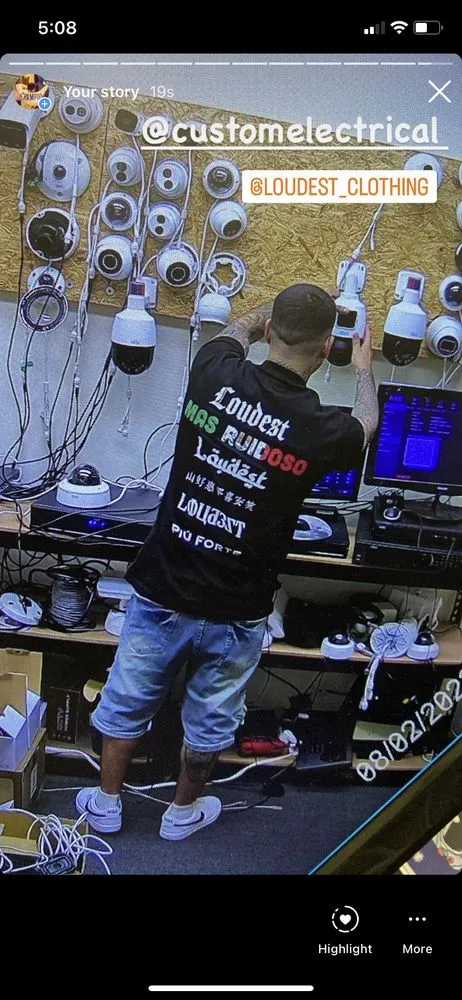 Slide of Custom Electrical