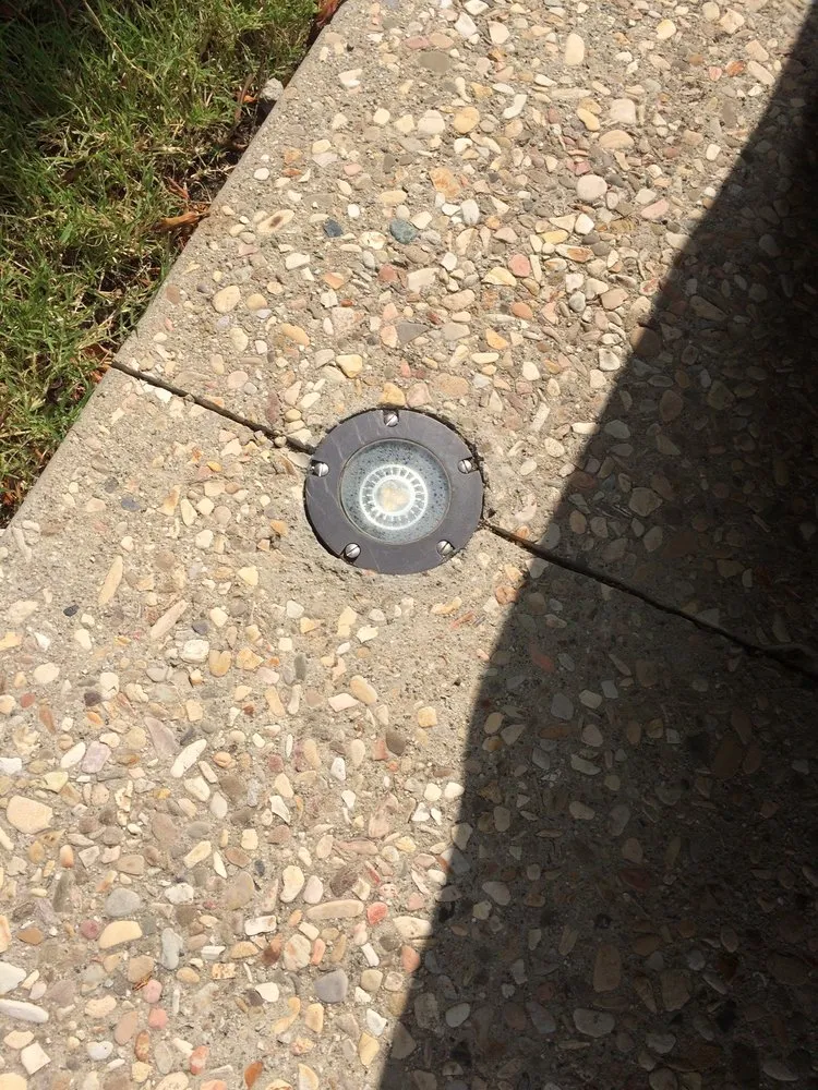 Slide of Custom Outdoor Lighting By Fred Hlavaty