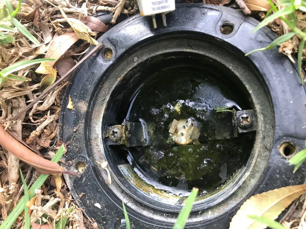 Slide of Custom Outdoor Lighting By Fred Hlavaty