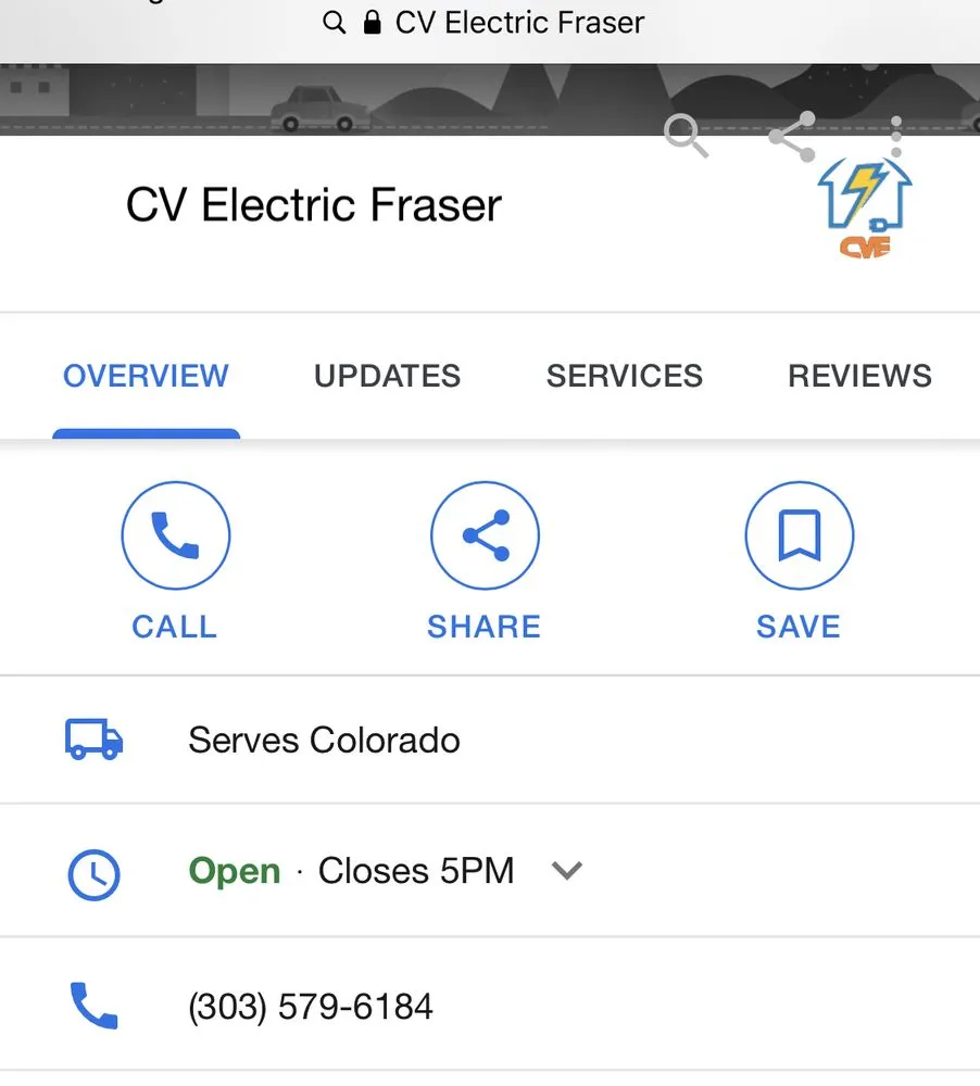 Slide of CV Electric