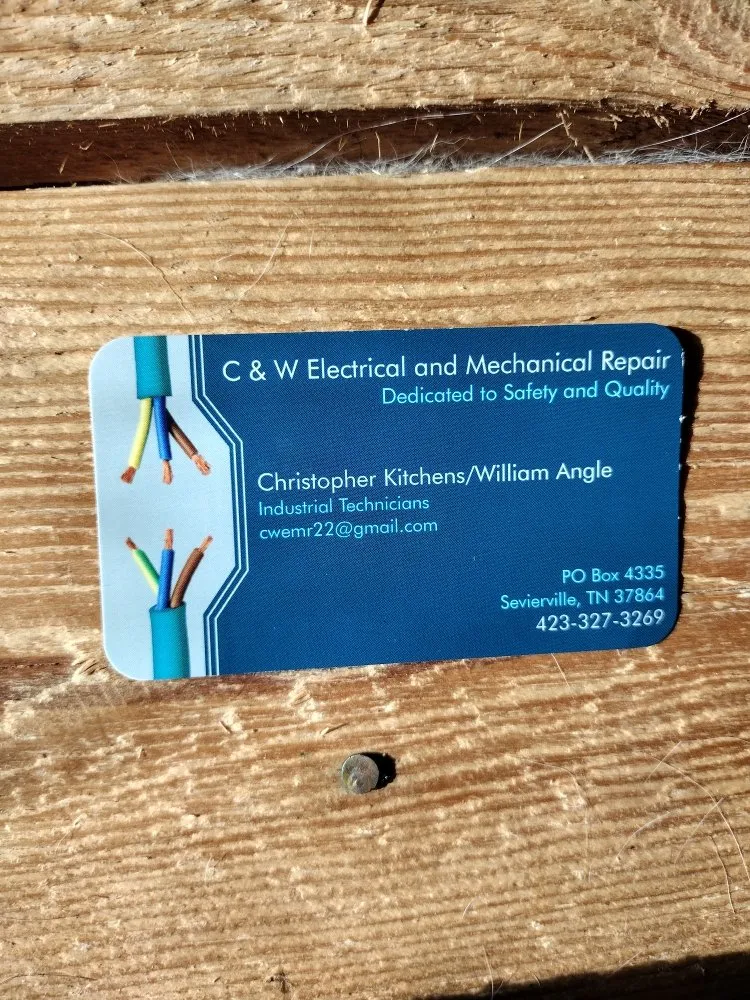 Slide of C&W Electrical & Mechanical Repair