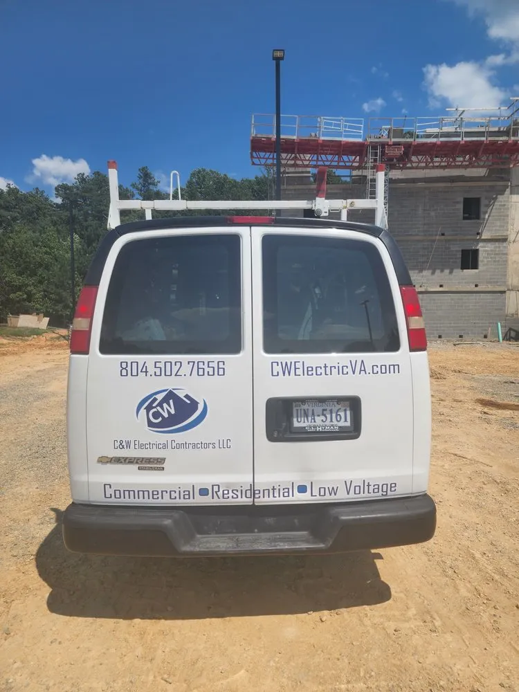 Slide of C&W Electrical Contractors