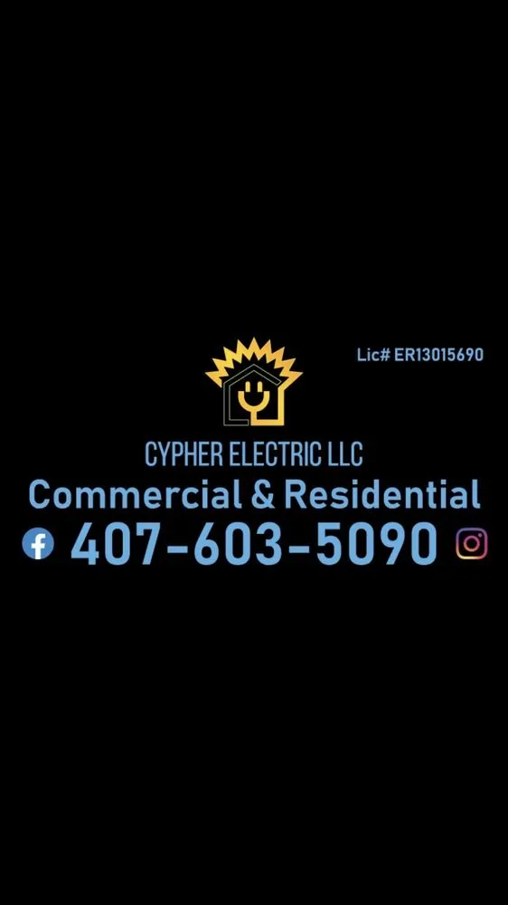 Licensed lighting installation service in St. Cloud, FL - Cypher Electric