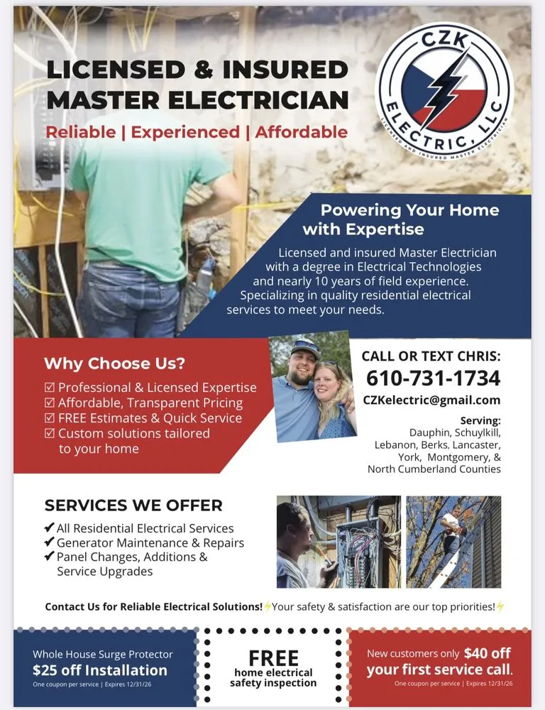 Slide of CZK Electric