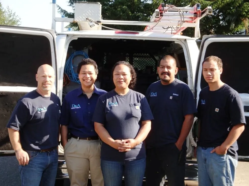 Slide of D & A Electric