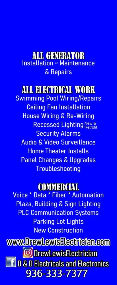 Slide of D & D Electrical and Electronics