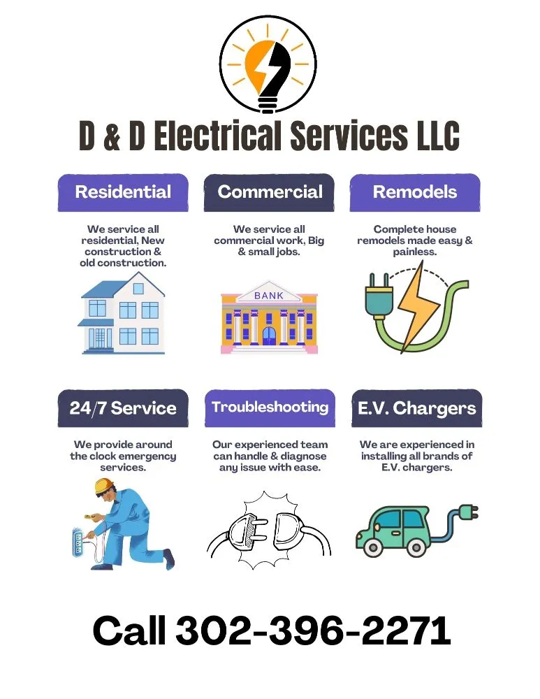 Slide of D & D Electrical Services