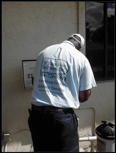 Slide of D Electrician Technical Services