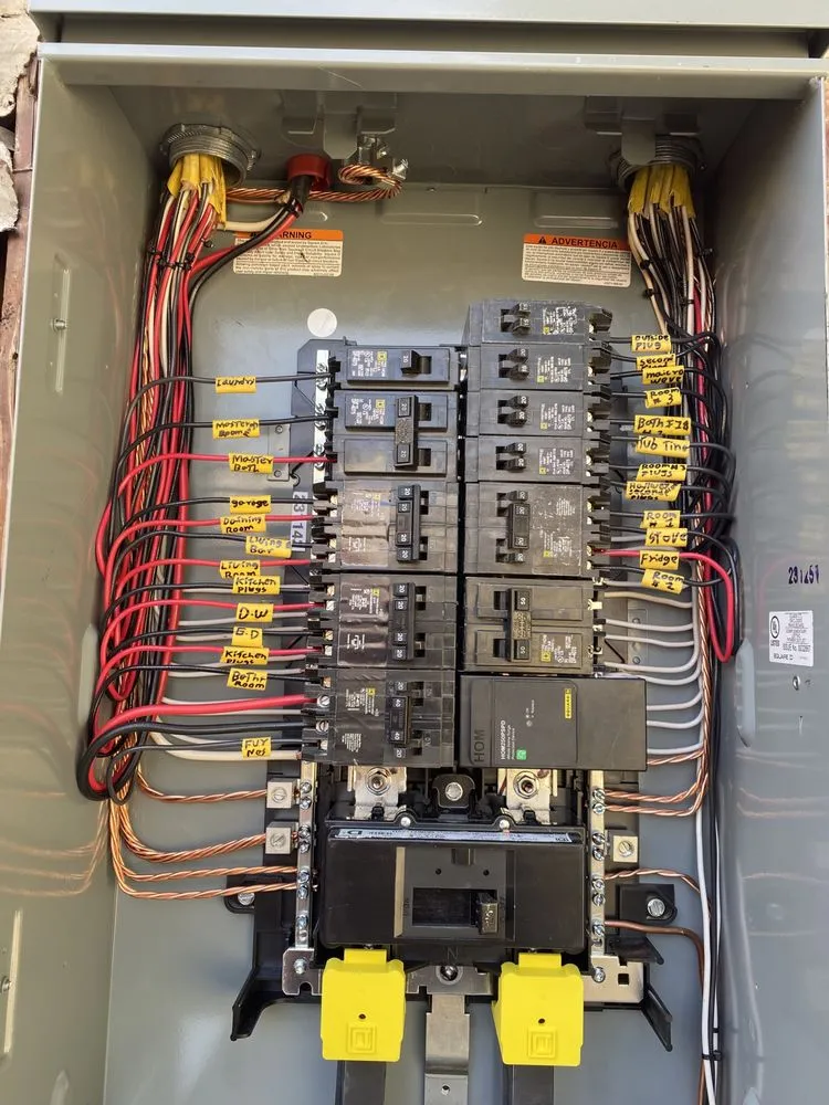 Slide of D M Electric Service