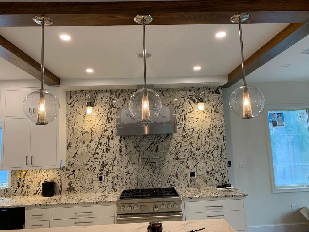 Professional electrician providing emergency electrical service in , 