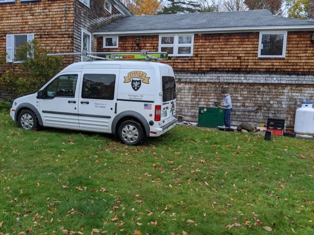 Slide of Daigle Electric