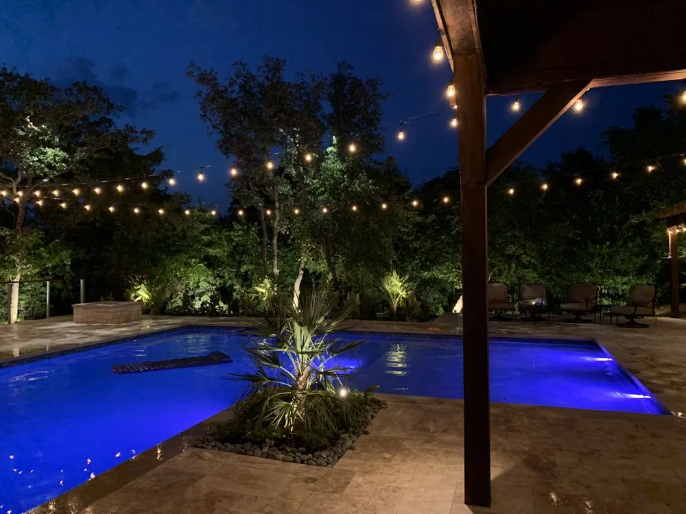 Slide of Dallas Landscape Lighting
