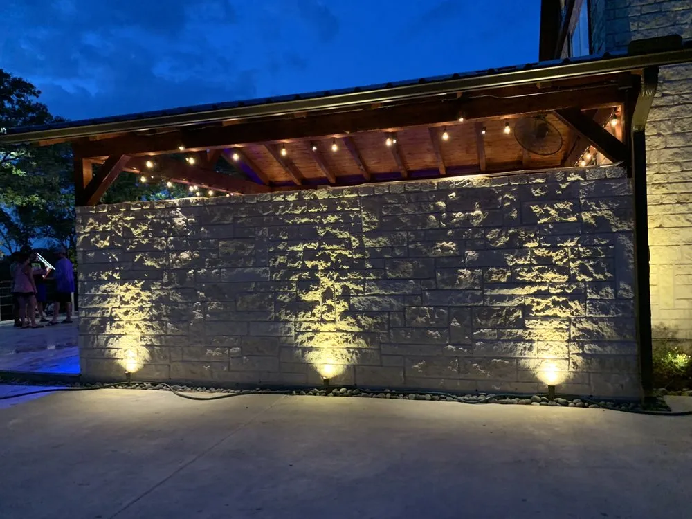 Slide of Dallas Landscape Lighting