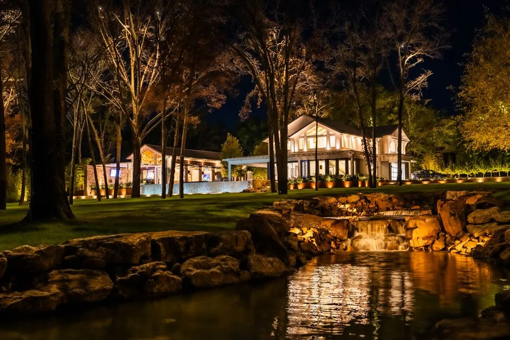 Slide of Dallas Landscape Lighting