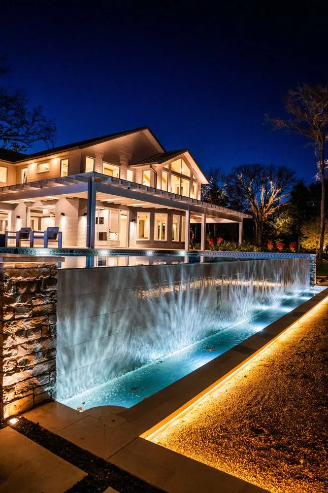 Slide of Dallas Landscape Lighting