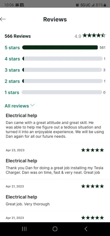 Emergency electrical service for homes in outlet and switch repair,  by 