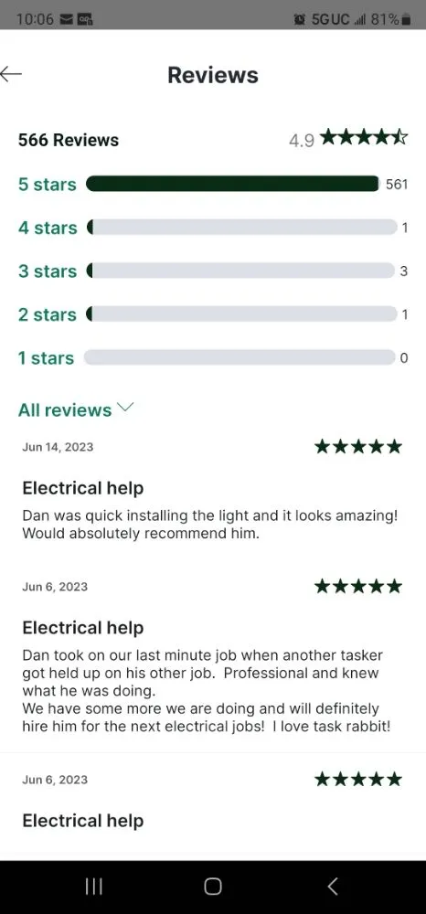 Reliable electrician providing panel upgrade in , 