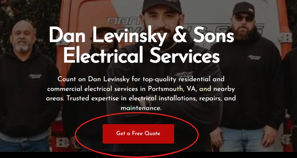 Slide of Dan Levinsky & Sons Electrical Services