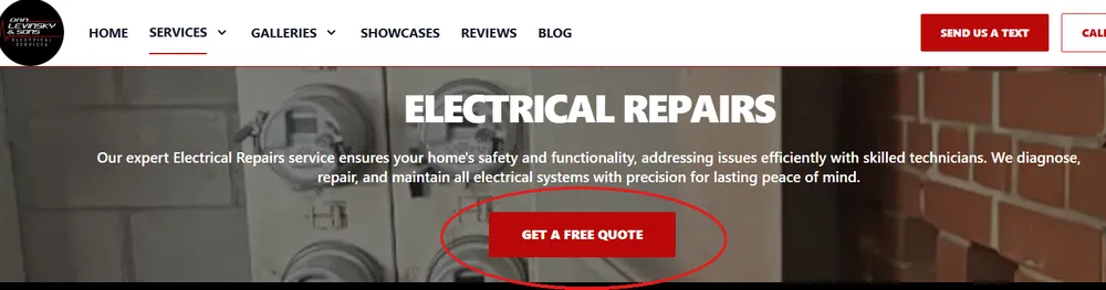 Slide of Dan Levinsky & Sons Electrical Services