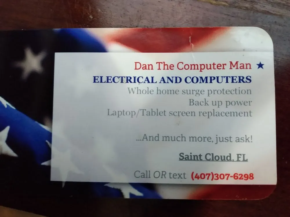 Emergency outlet and switch repair service in St. Cloud, FL - Dan The Computer Man