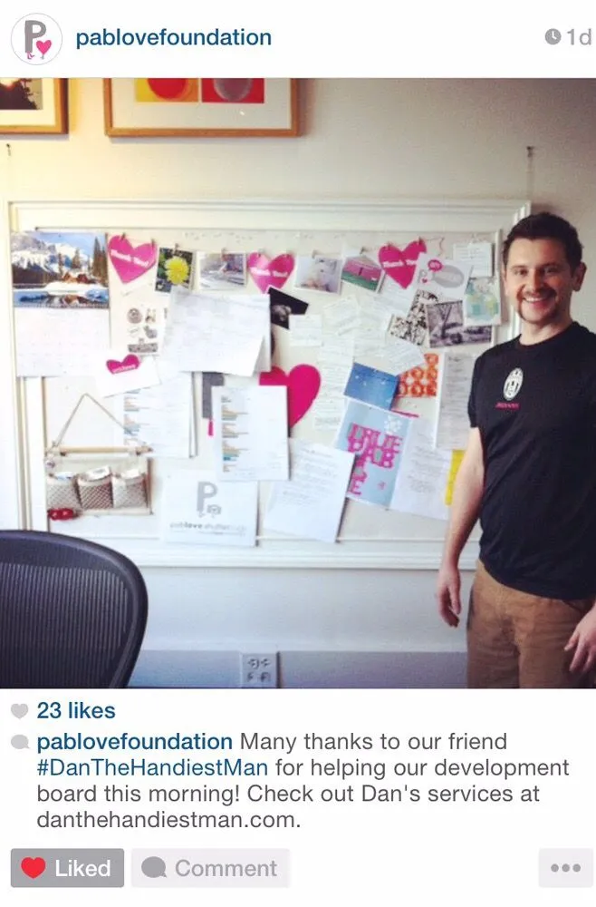 Slide of Dan The Handiest Man!