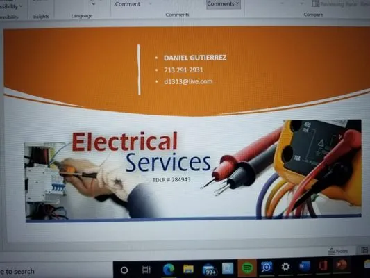 Daniel Electrical Services Logo