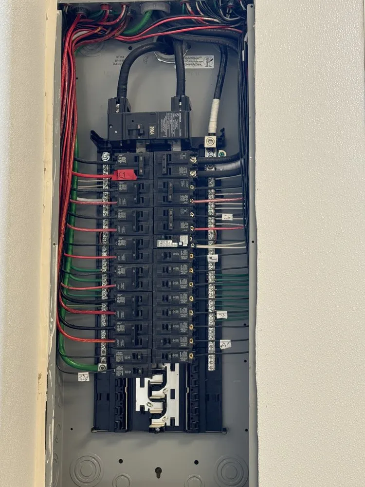 Emergency electrician providing panel upgrade in Winston-Salem, NC - Darkless