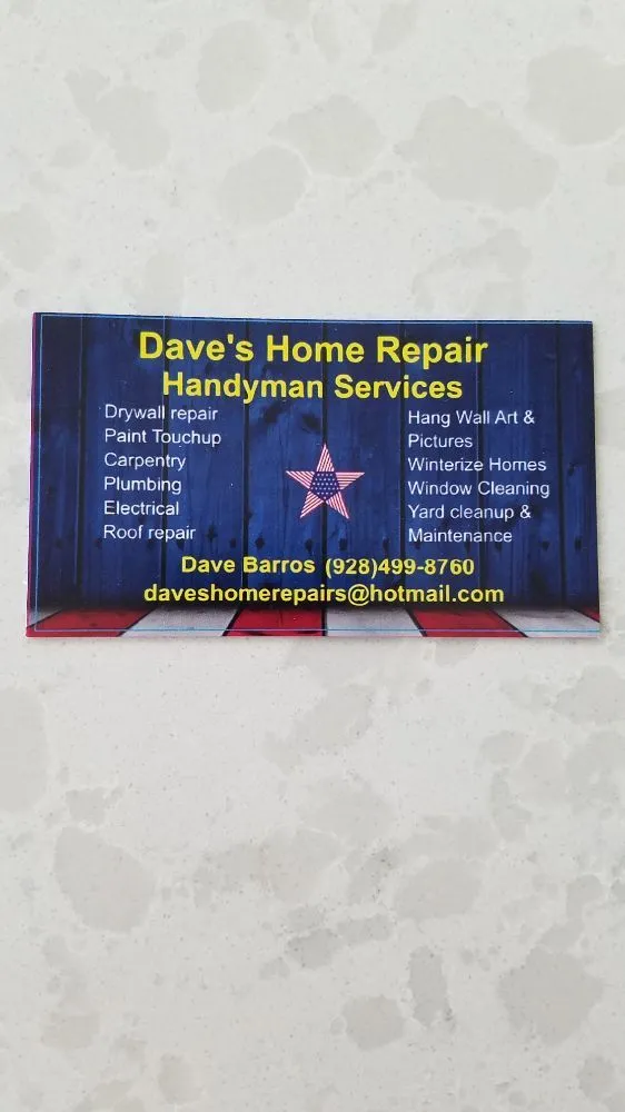 Slide of Dave's Handyman Services