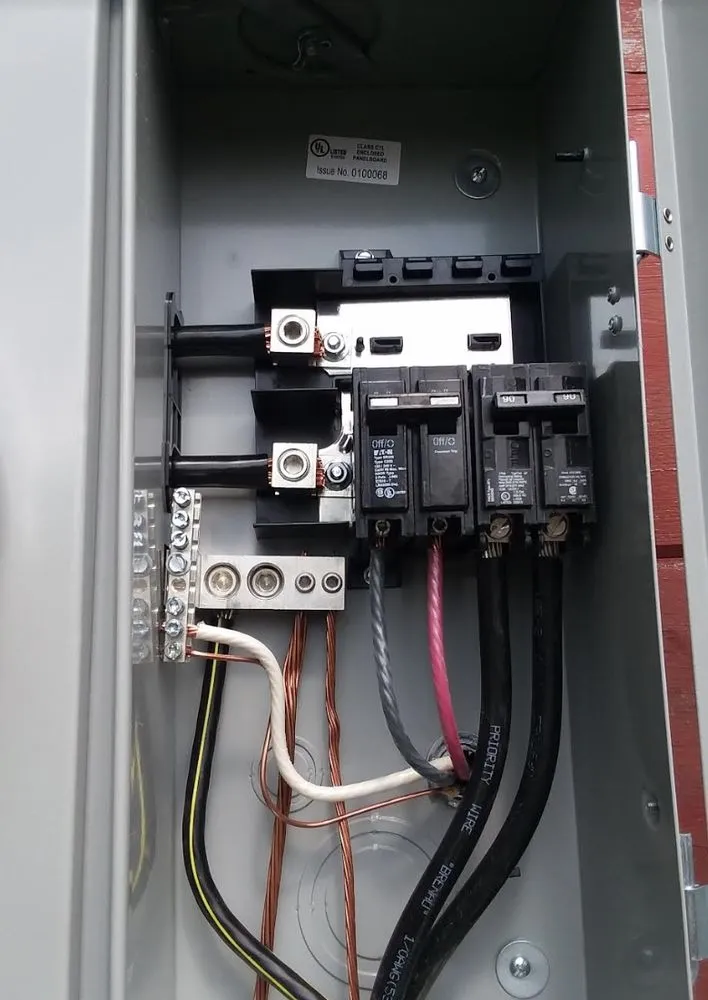 Slide of David McCluskey Electrician