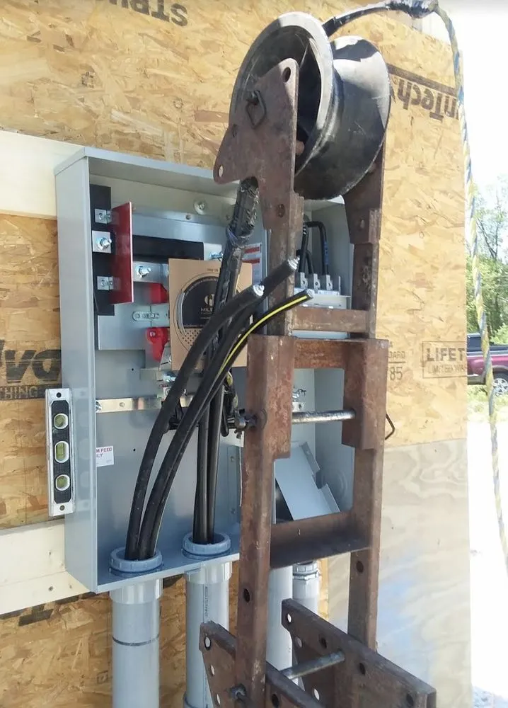 Slide of David McCluskey Electrician