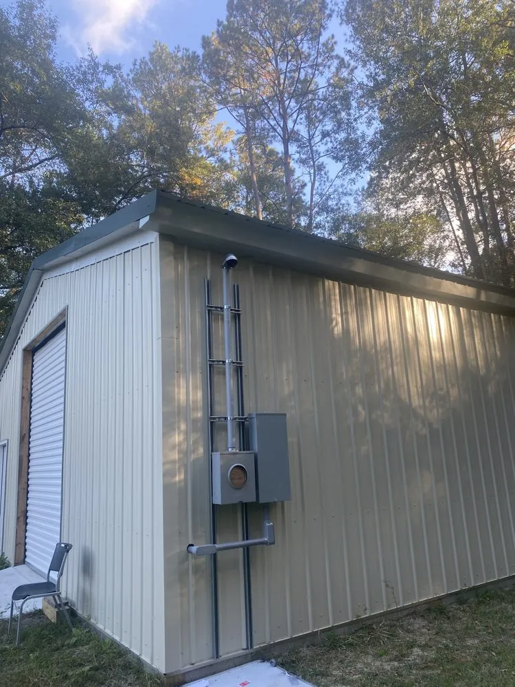 Affordable electrical service for homes in wiring installation,  by 